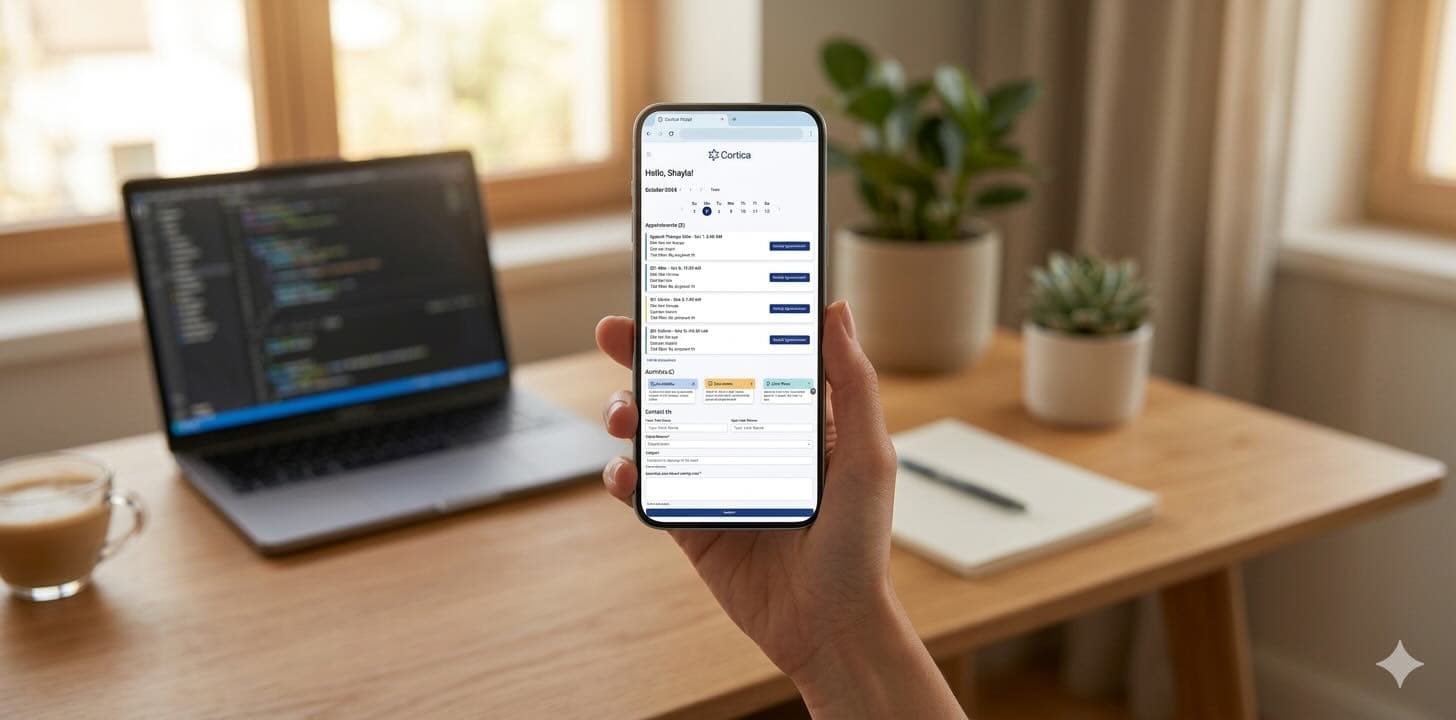 Cortica Self Service Portal